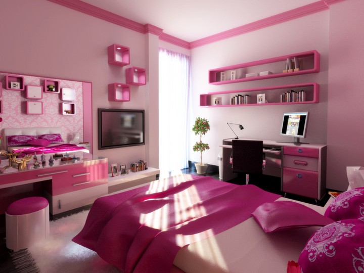 Girl Bedroom Interior Design - Alexandria