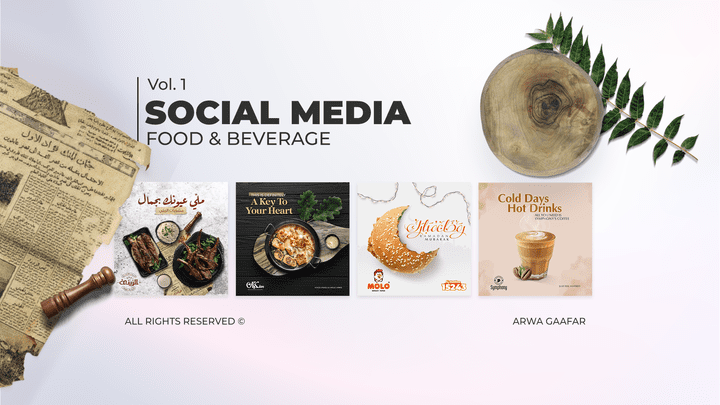 Social Media Campaign, Designs