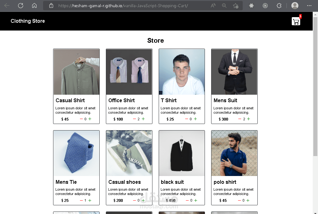 Clothes Store