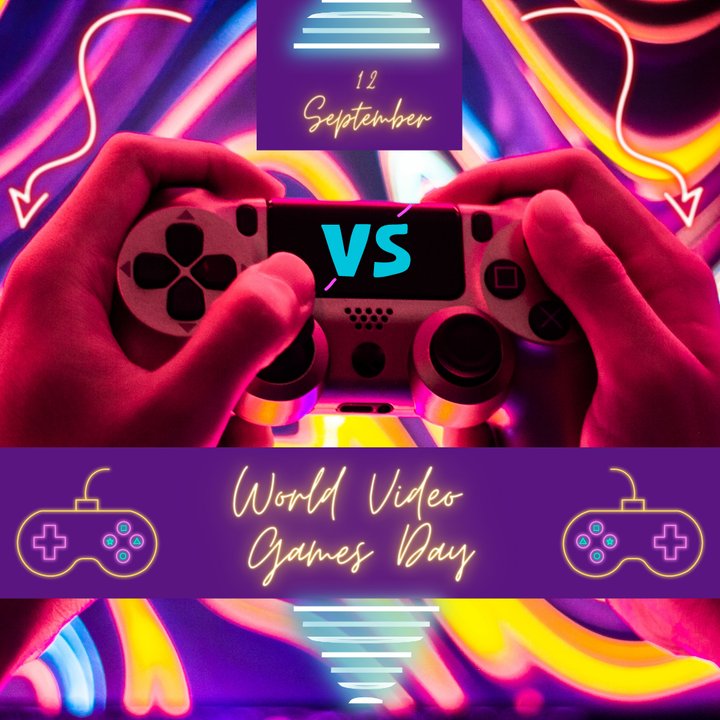 Purple Video Games Day