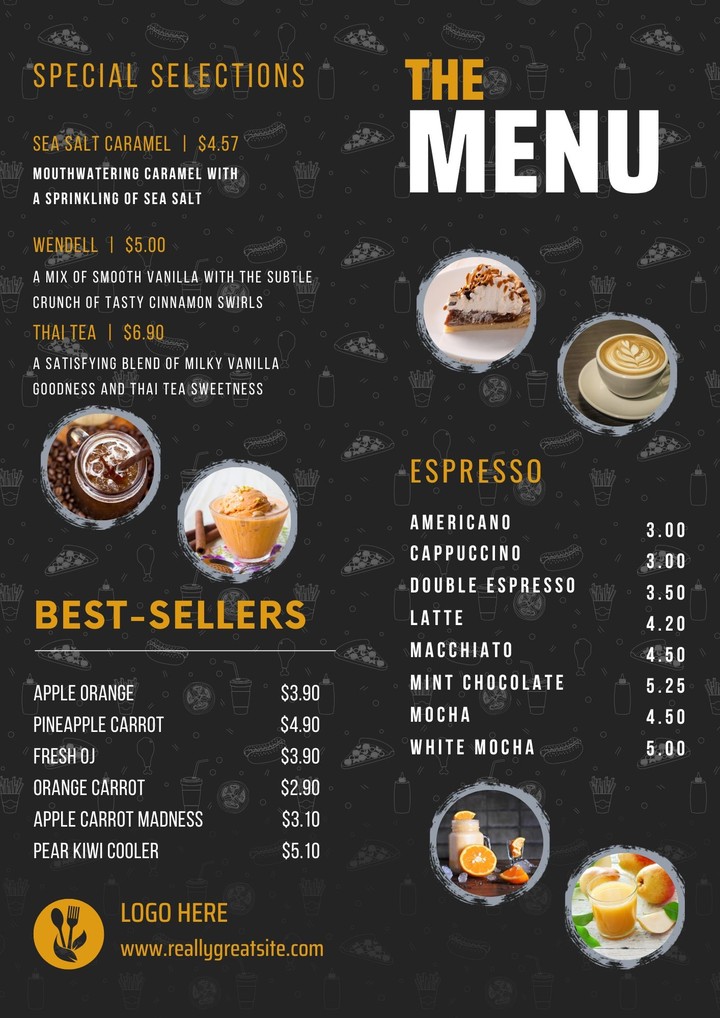 menu fod