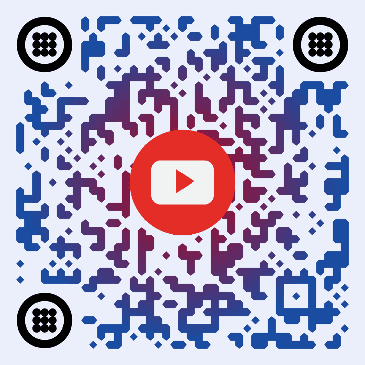 qr code for a youtupe channel