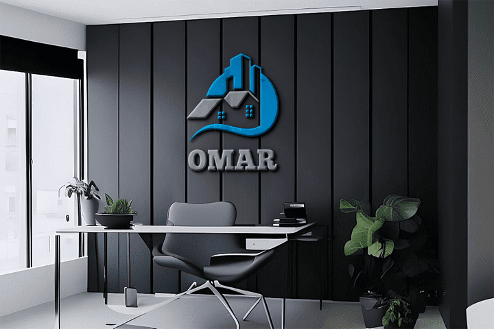 3D logo for real estate company