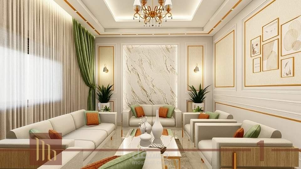 تصميم داخلي لمبنى سكني