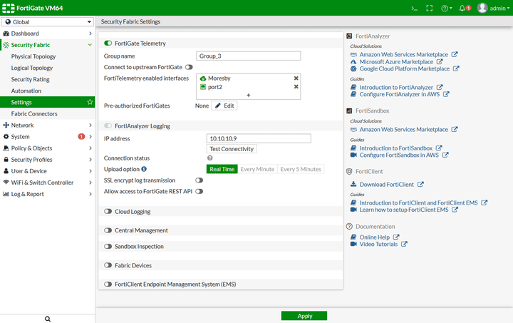 firewall implementation / Network Security