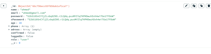 database data hashing