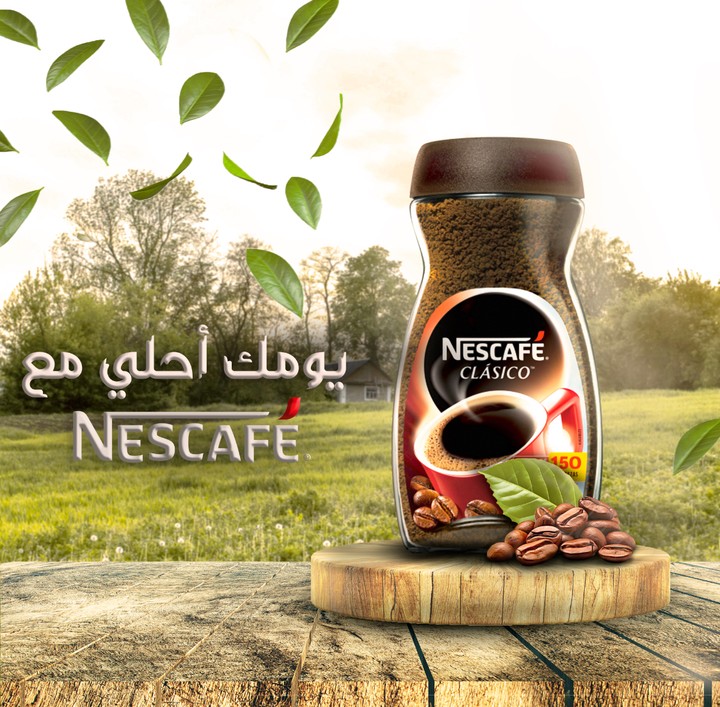 Nescafe Social Media Poster