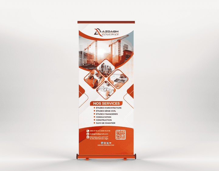 Rollup and Banner Design | تصميم رول اب و بنرات