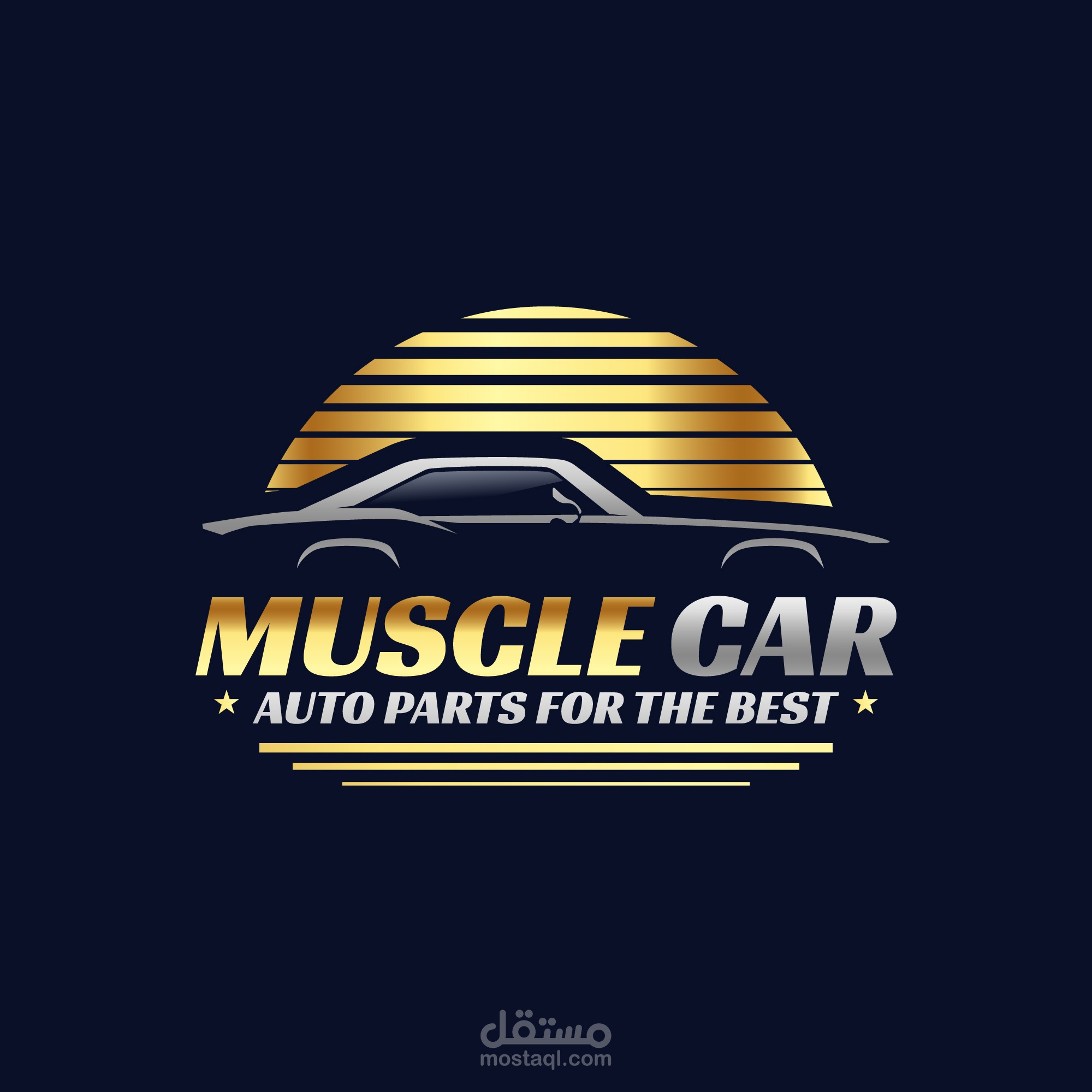 LOGO MUSCLE CAR