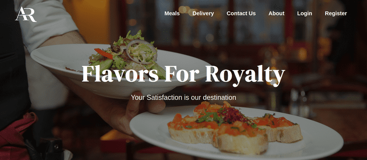 Restaurant Webpage