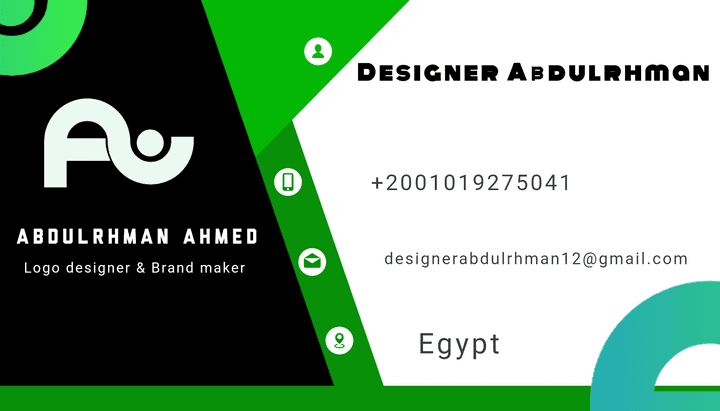 My own business card