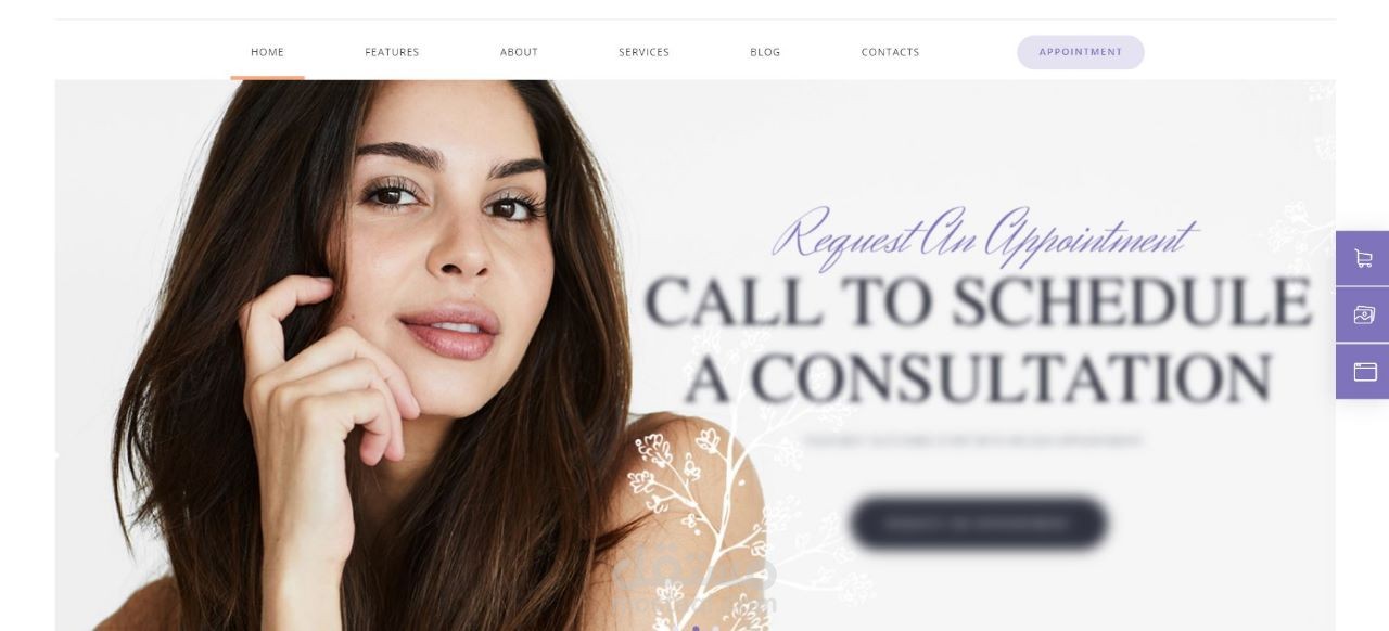 Skin care website