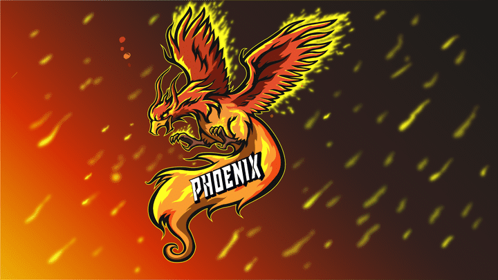 phoenix mascot logo