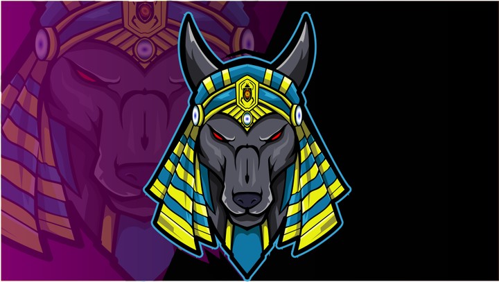 Anubis mascot logo