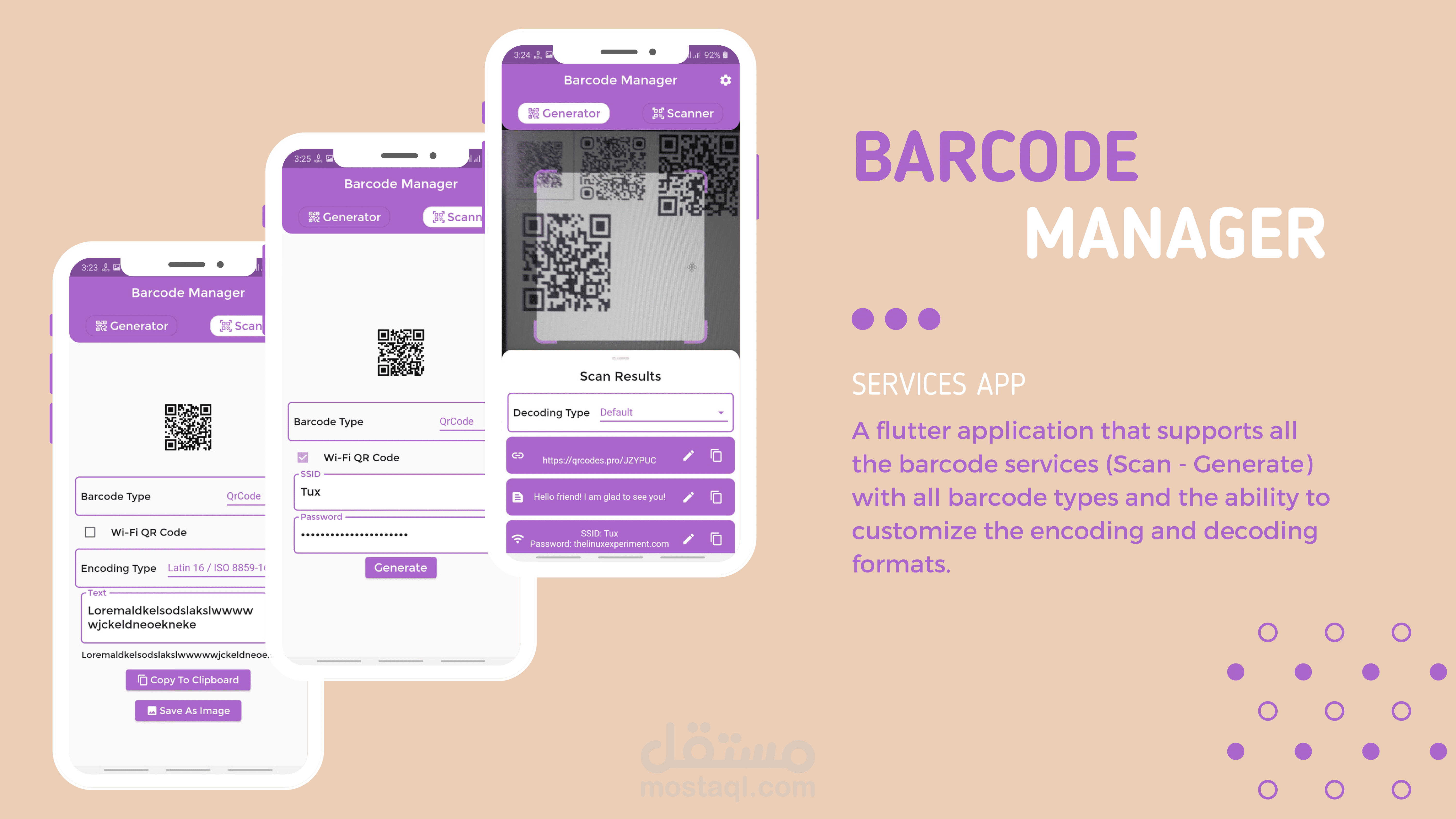 Barcode Manager Flutter