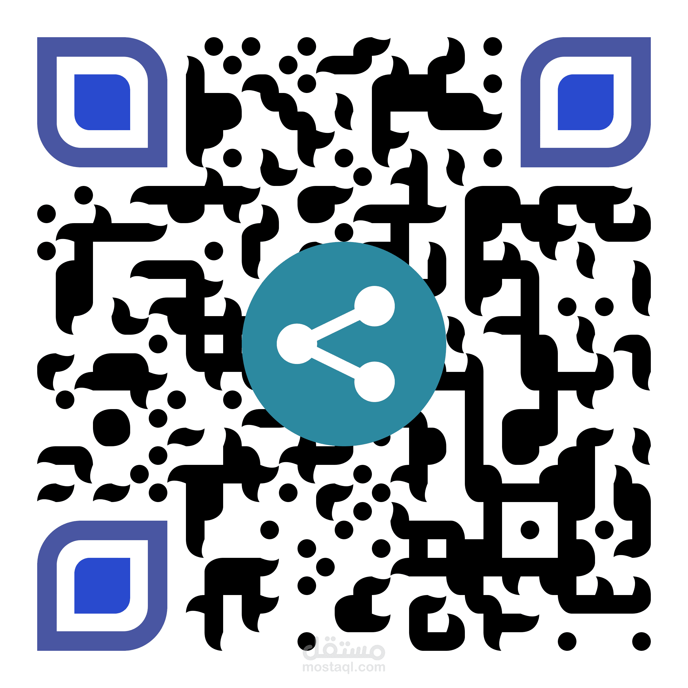 تصميم qr code خاص