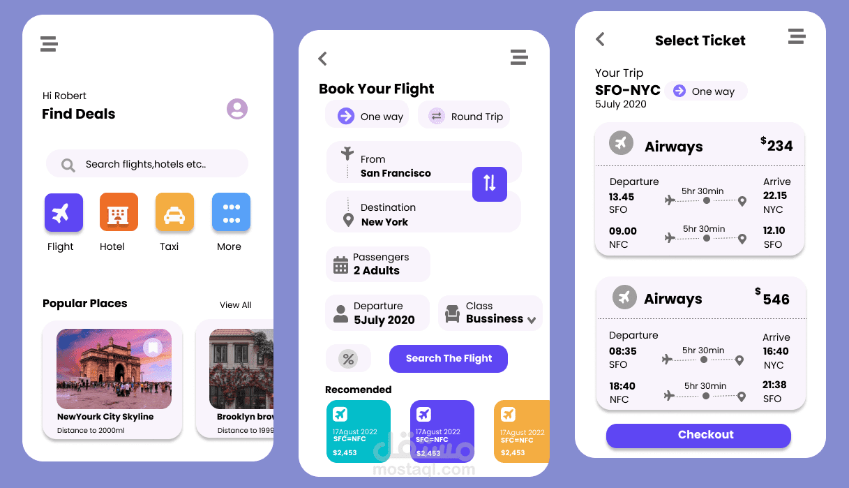 travel app