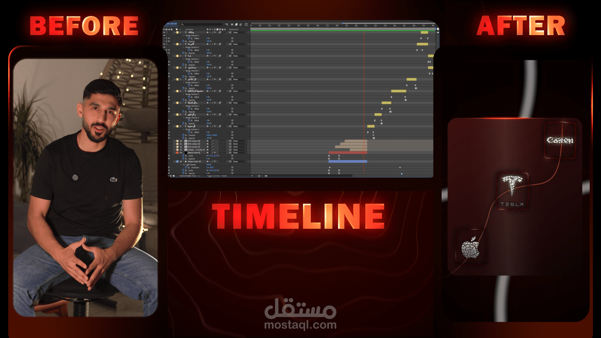 من فكرة العميل إلى سكربت ومونتاج بصري احترافي