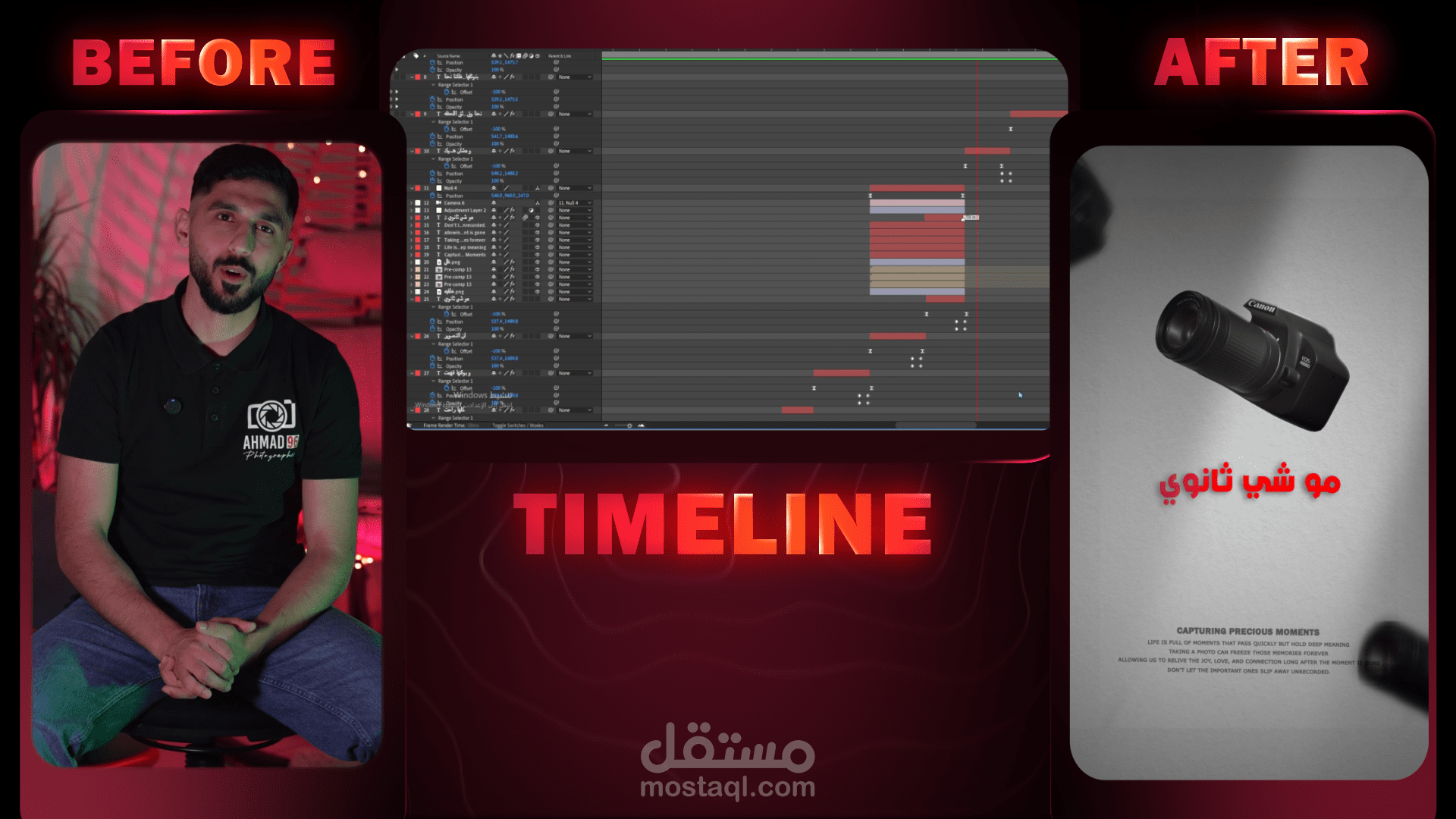 تحويل فكرة عميل إلى فيديو مؤثر متكامل – سكربت + مونتاج + تصميم صوت