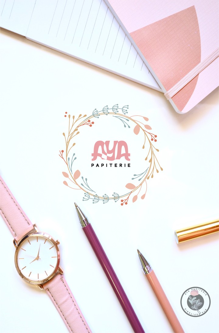 AYA PAPITERIES LOGO DESIGN