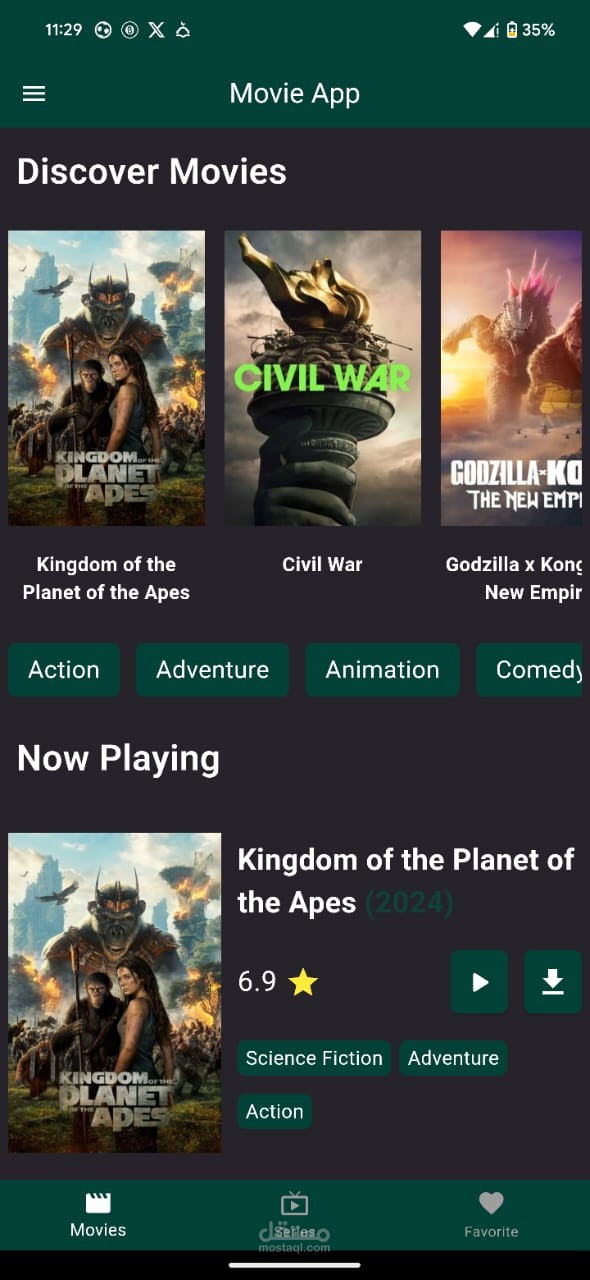 movies app