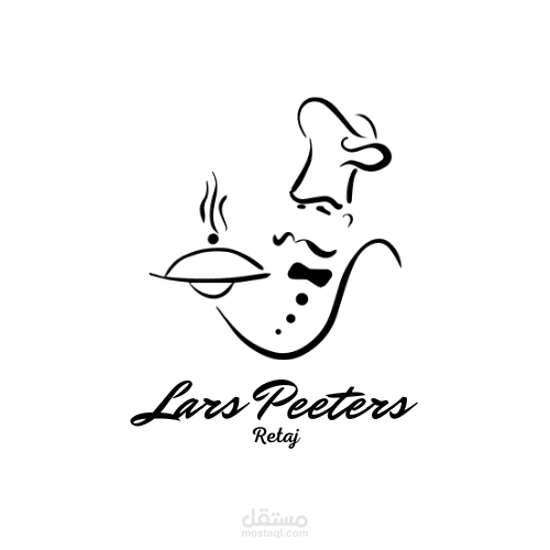 Restaurant logo for a website