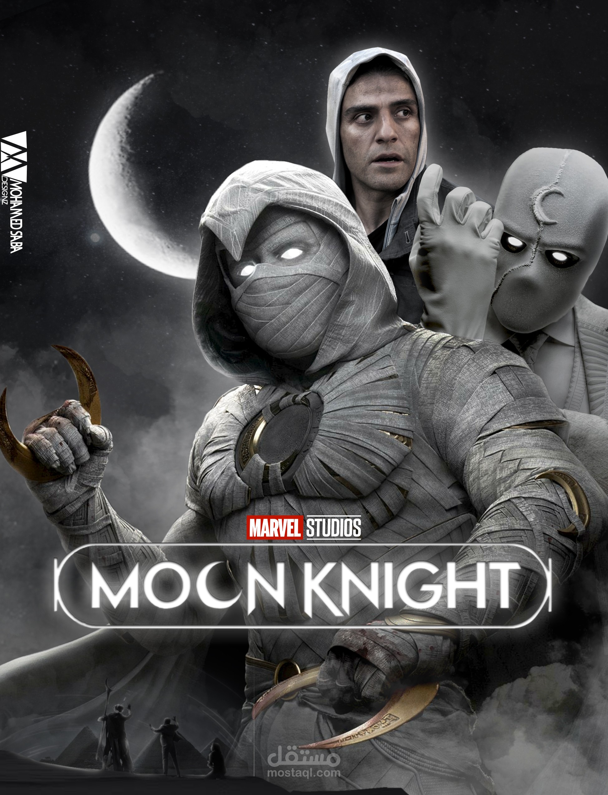 Fan art “ moon knight “ poster