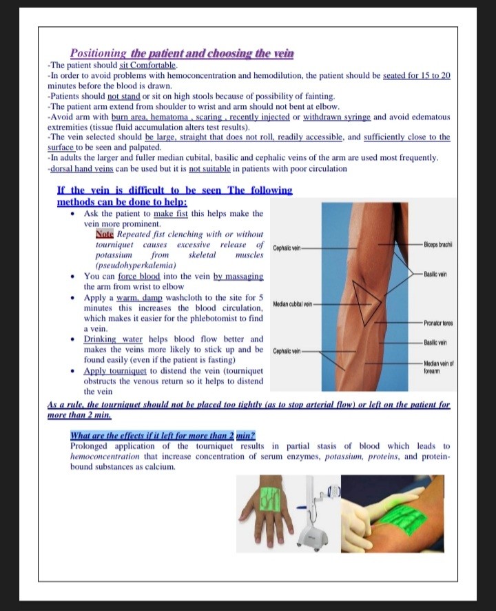 blood sampling