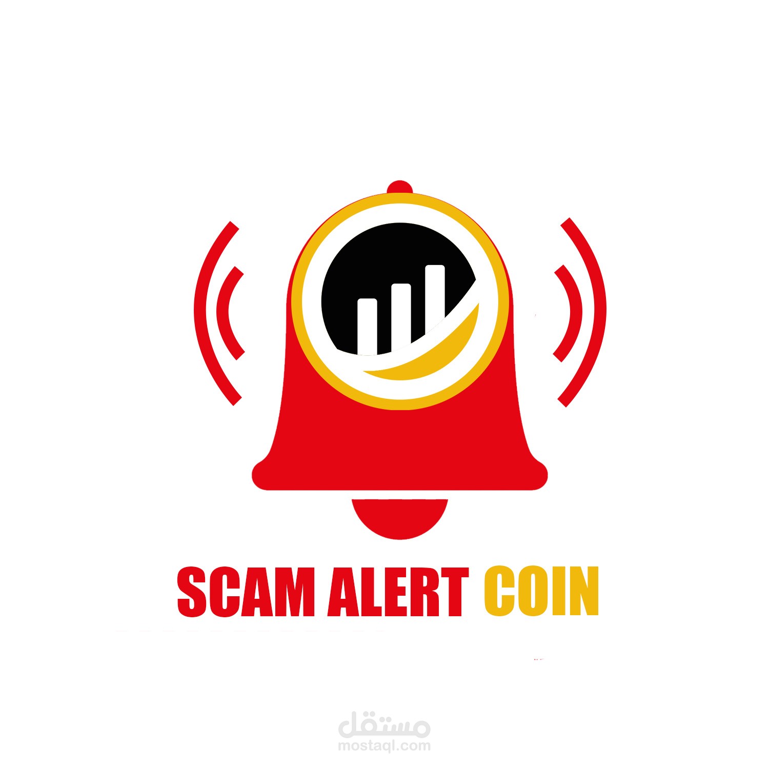 شعار SCAM ALERT COIN لعميل في السعودية