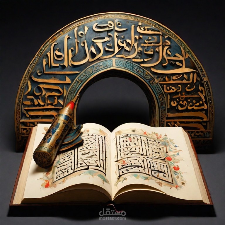 عمل مادة علمية