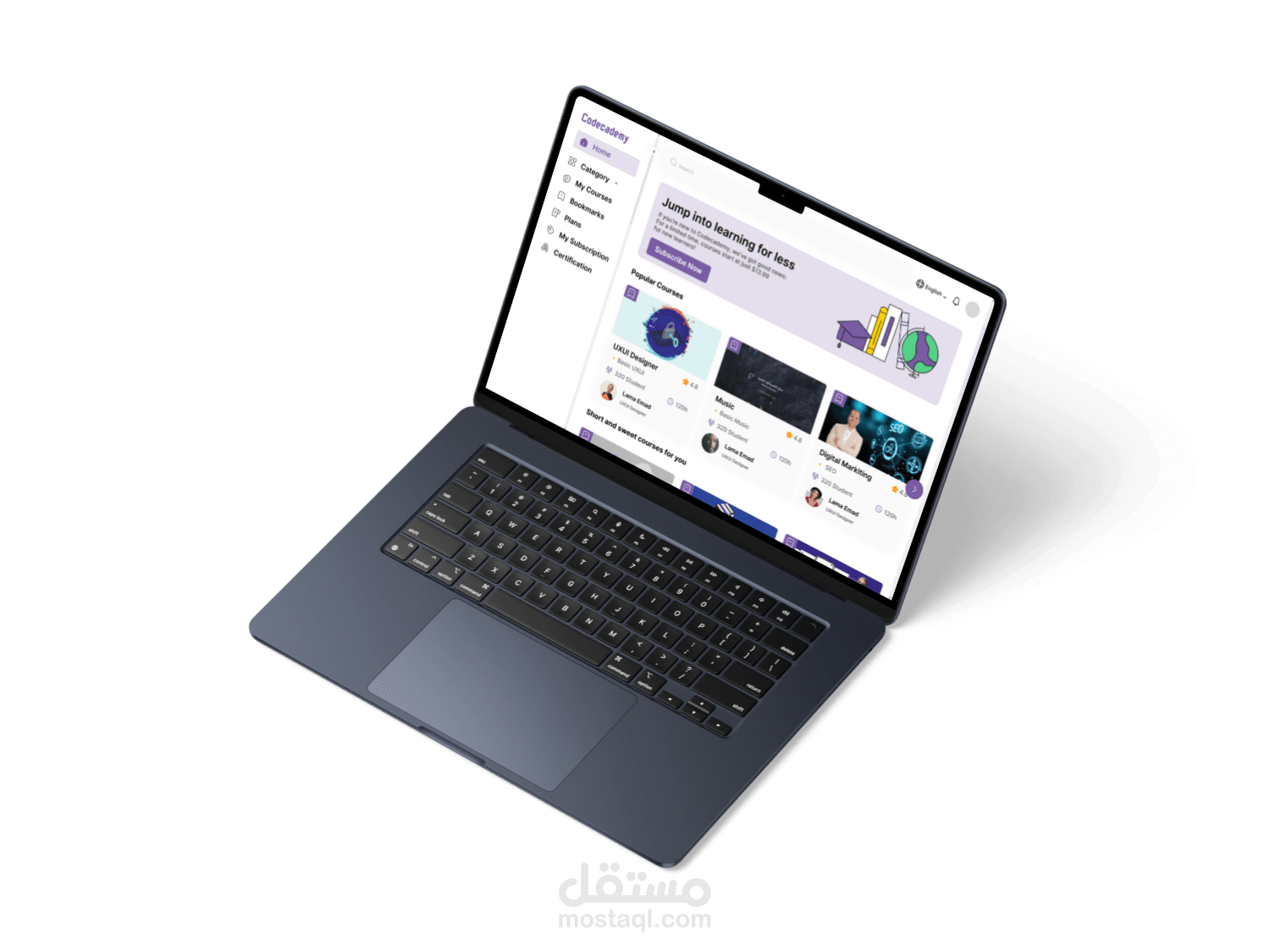 Educational Website Platform