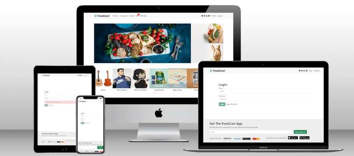 E-commerce FreshCart