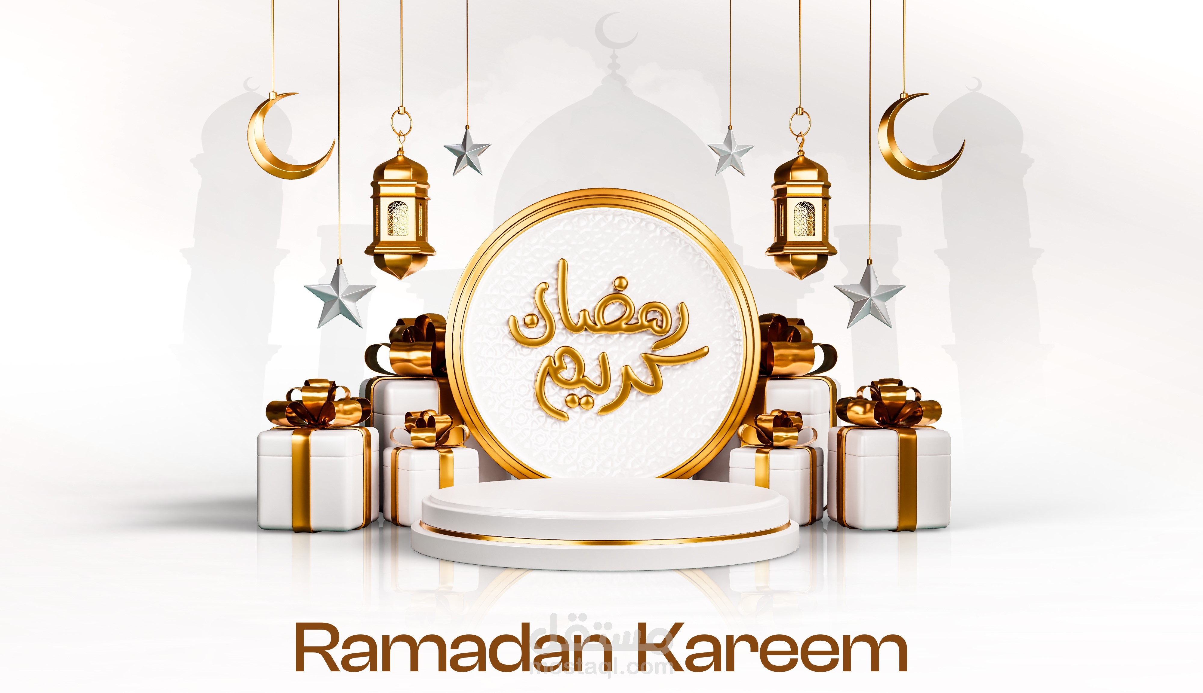 تصميم عن رمضان كريم