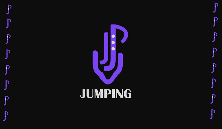 تصميم براند شعار لصالح شركه jumping