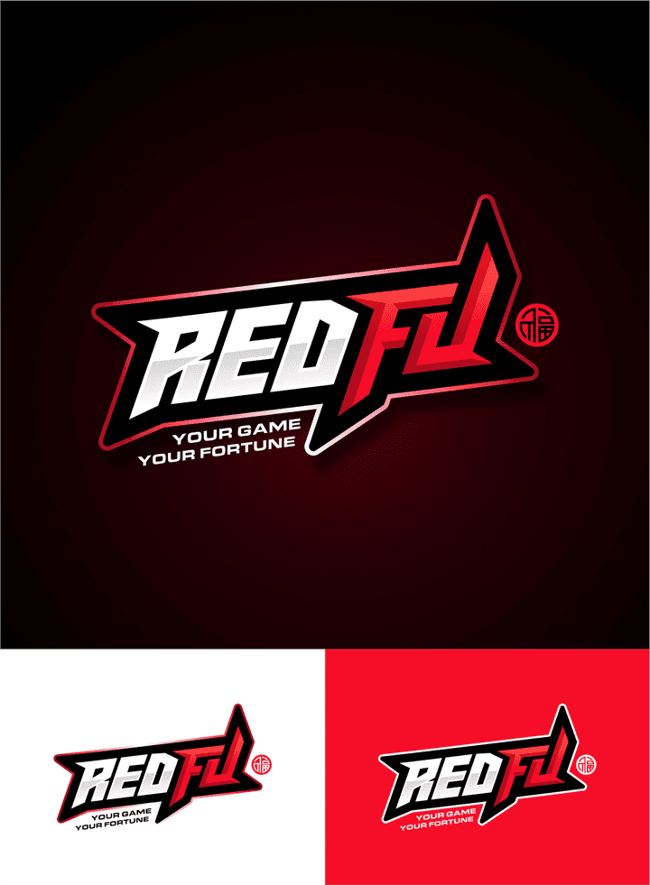 RED FU logo design