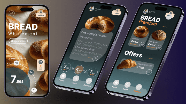 Bread store app