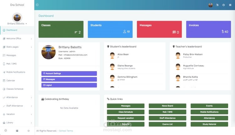 Student Management System NodeJS