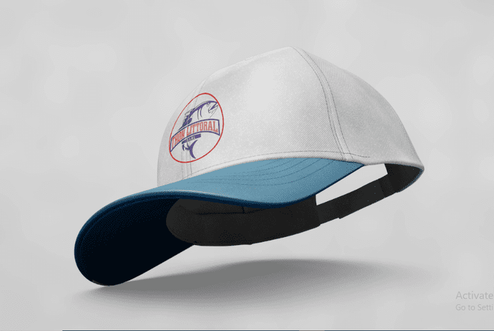 amazing cap with minimalist logo