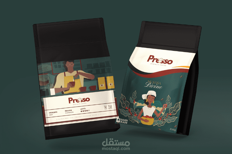 Specialty Coffee Package design