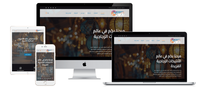 تصميم متجر الأنتيكات الزجاجية في الامارات