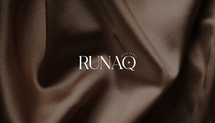 تصميم شعار و هوية بصرية لموقع RUNAQ
