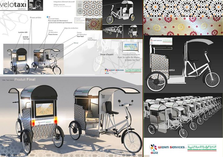 Velo Taxi , " Real making of , moroccan project 2016 "