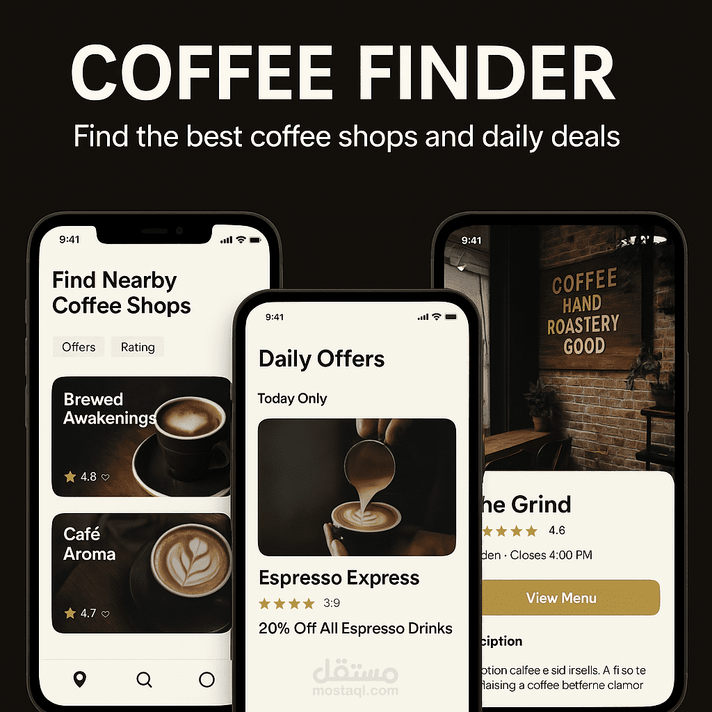 Coffee shop Application