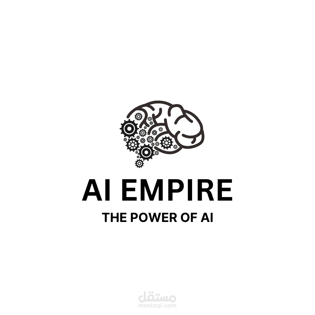 Logo for an AI startup