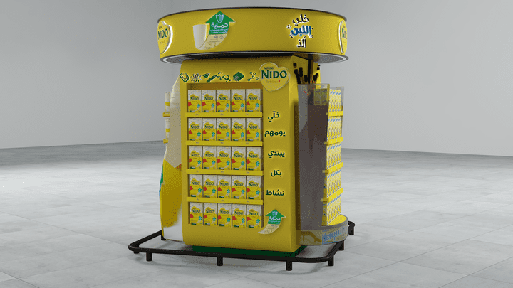 Nido & Nesquik Pillar Design