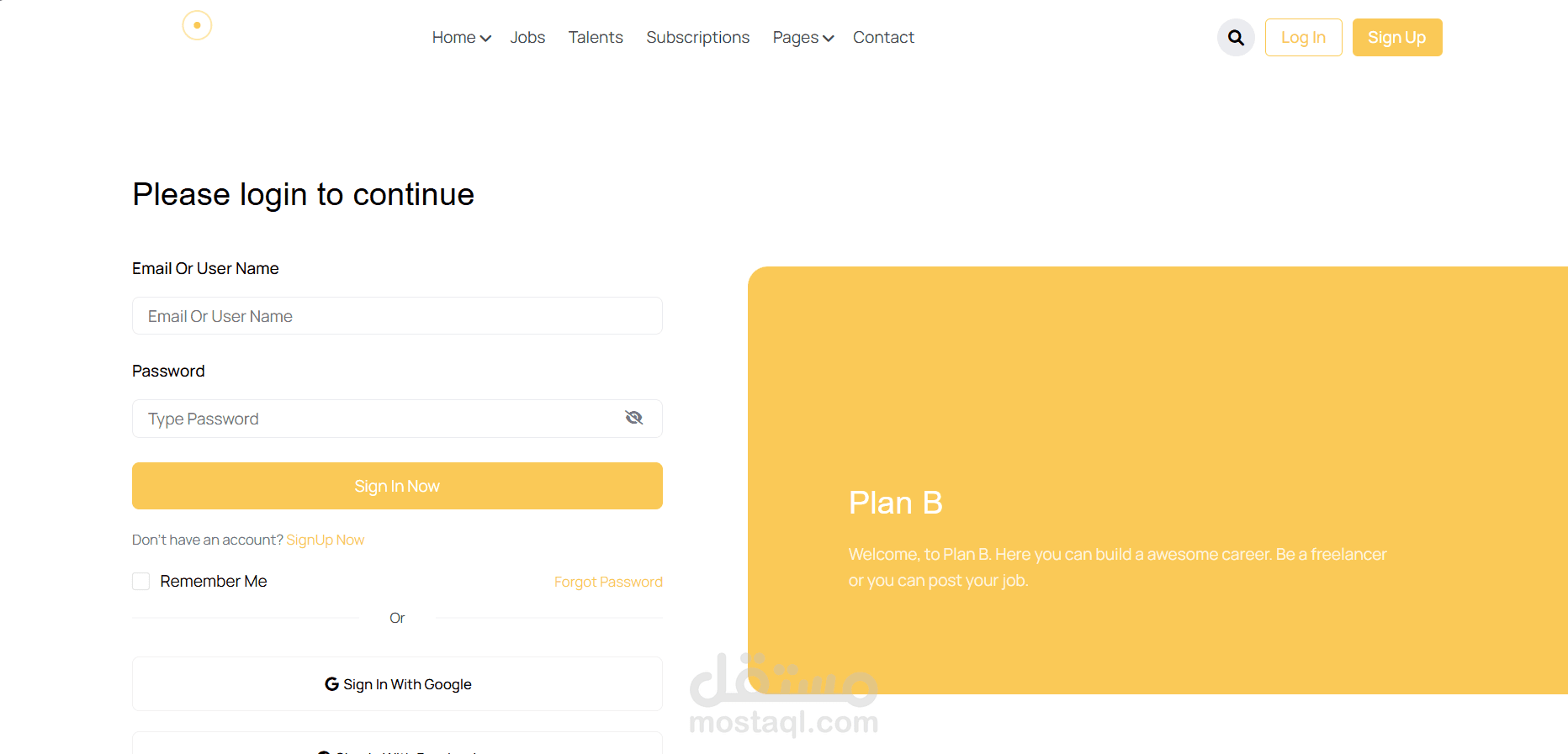 Plan B – منصة B2B لربط أصحاب معدات البناء بالمقاولين
