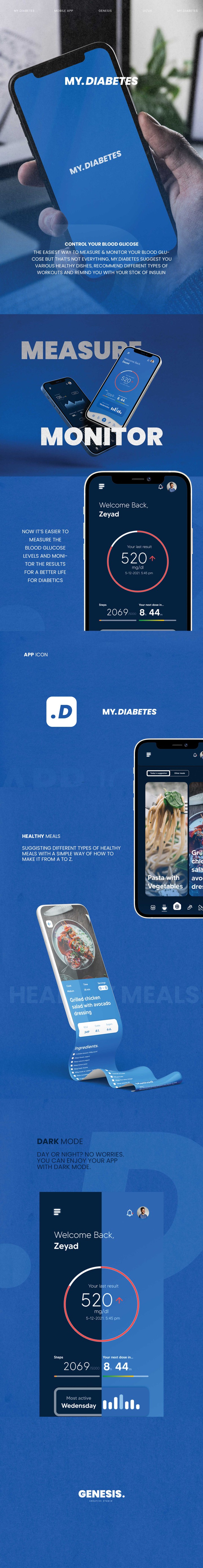 MY DIABETES - mobile app