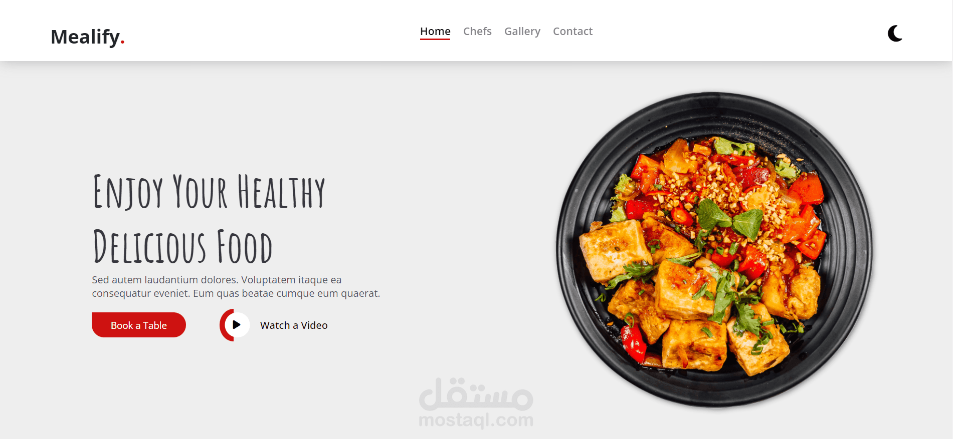 Mealify design