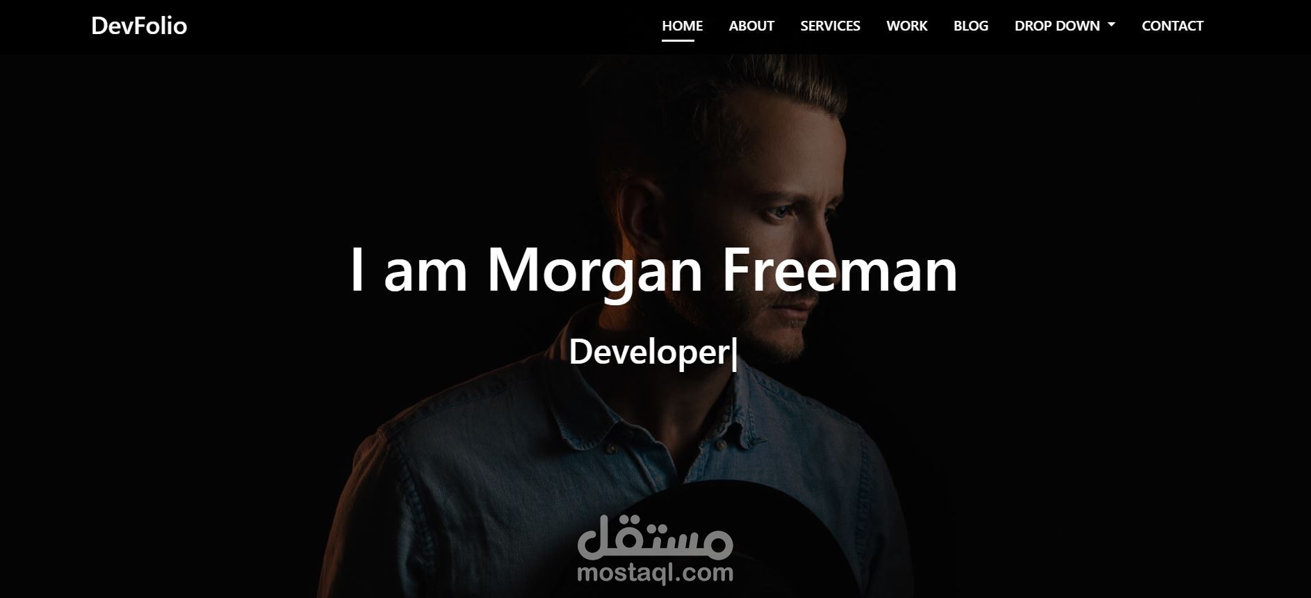 DevFolio design