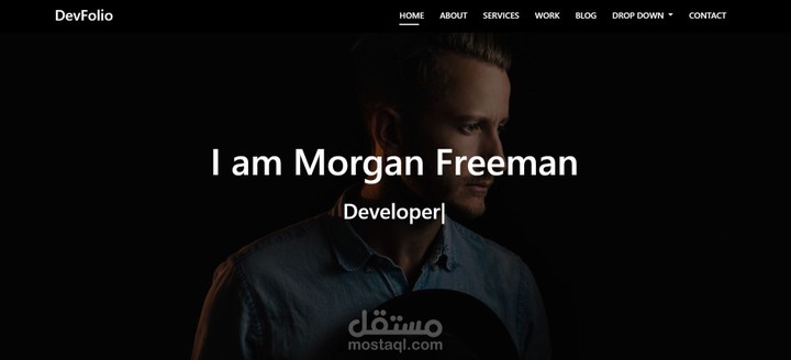 DevFolio design